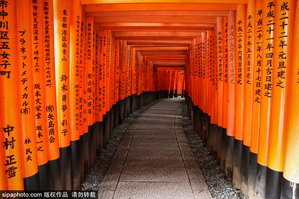 漫步日本京都街头感受古典日式文化