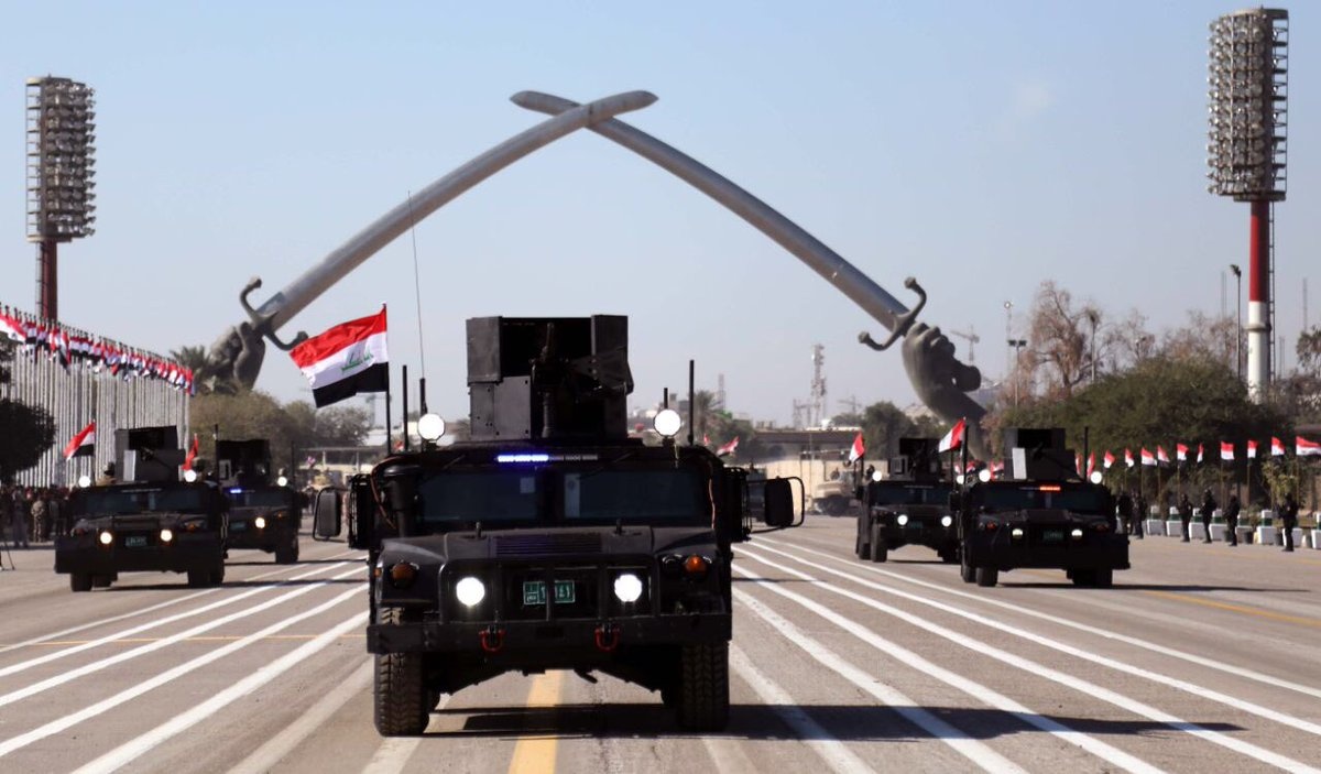 伊拉克阅兵庆祝全面击败恐怖分子