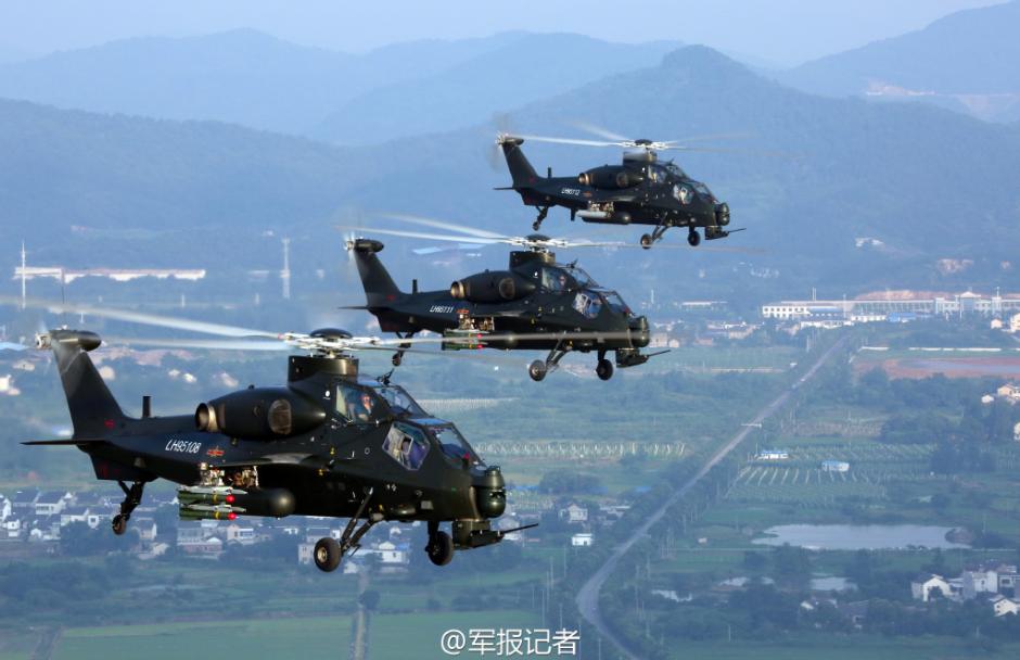 10 武直10大象漫步科幻感十足