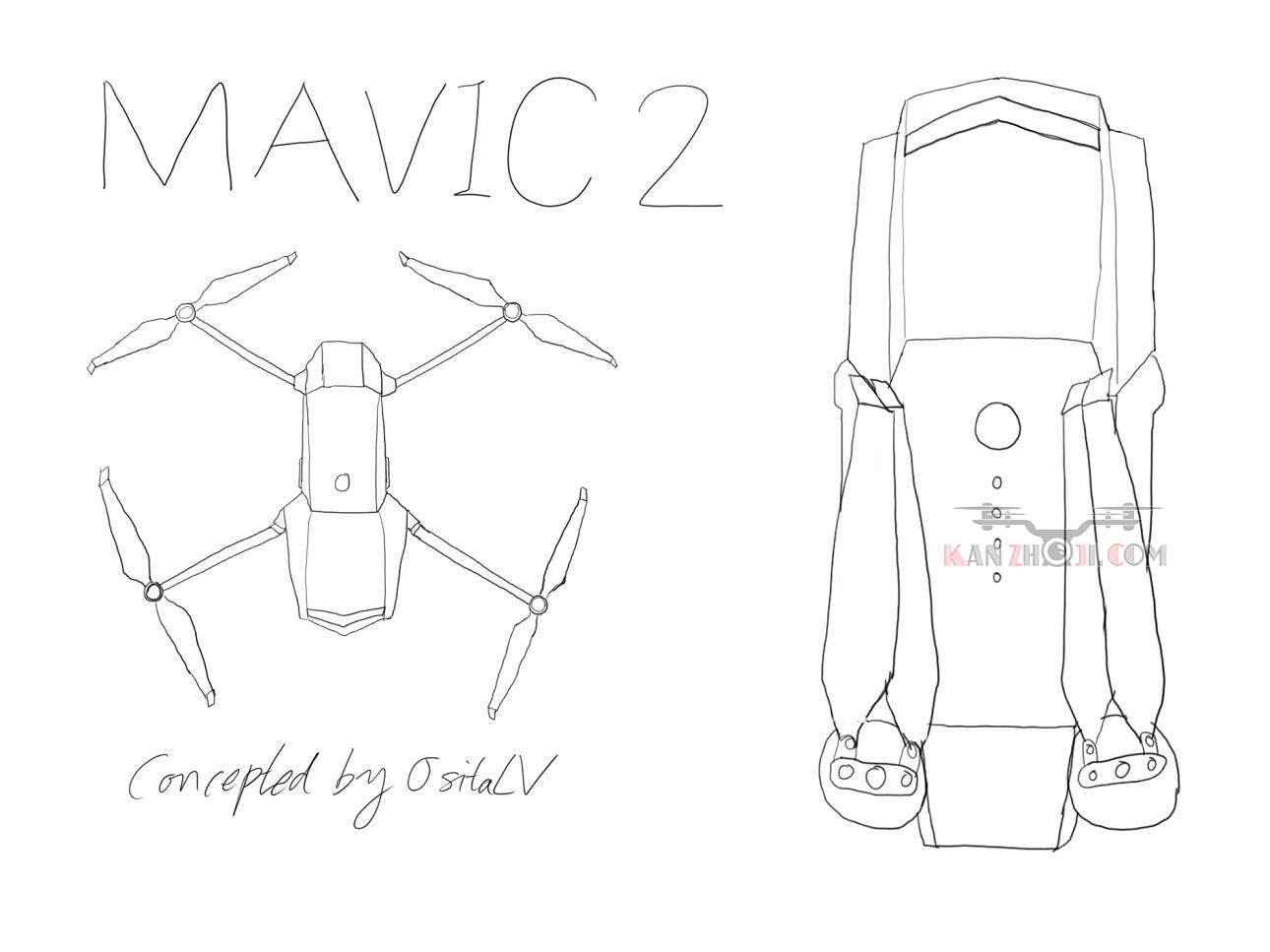 现在是预言时间!大疆mavic pro 2会是什么样子 ?