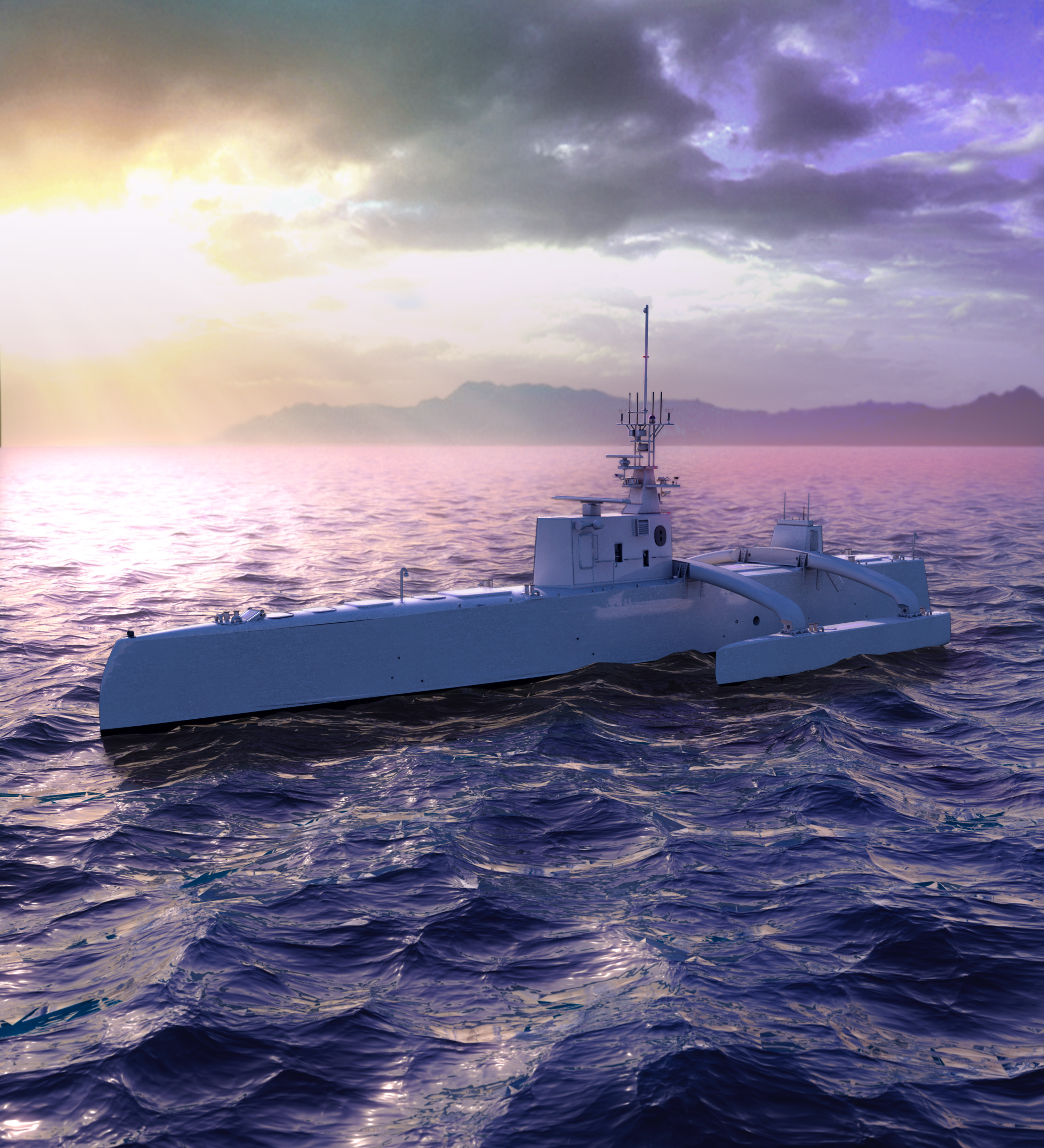DARPA将“海上猎人”技术验证船原型移交美海军