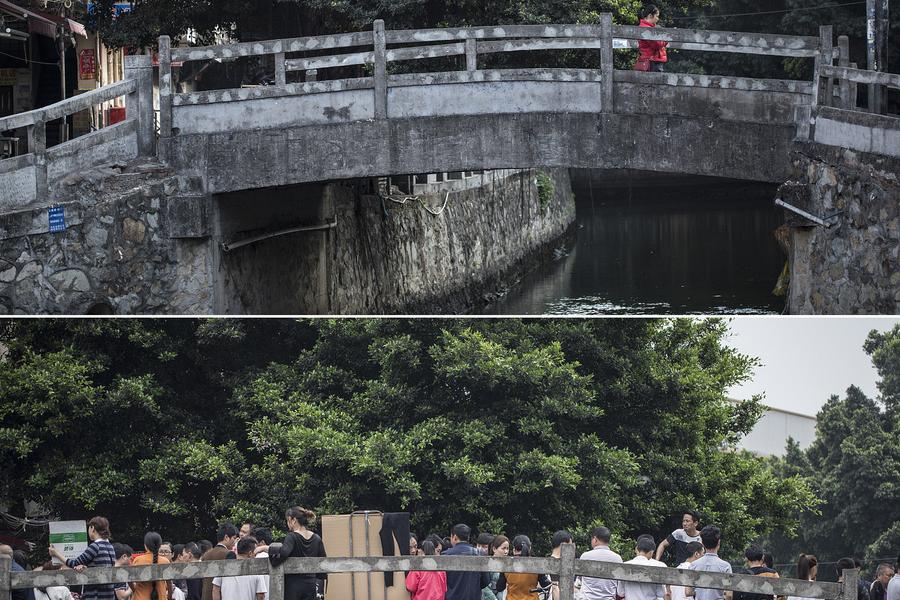 广州城中村春节前后对比差别巨大