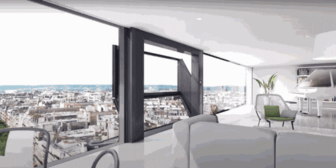 Velux敞篷阳台窗