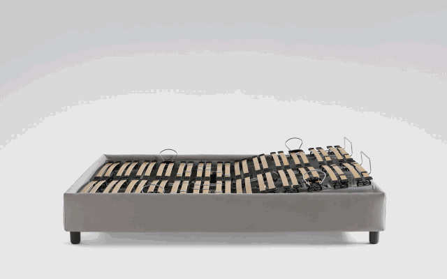 最赞的是双人床还可以进行各自调节！完全不用担心对另一方造成干扰。