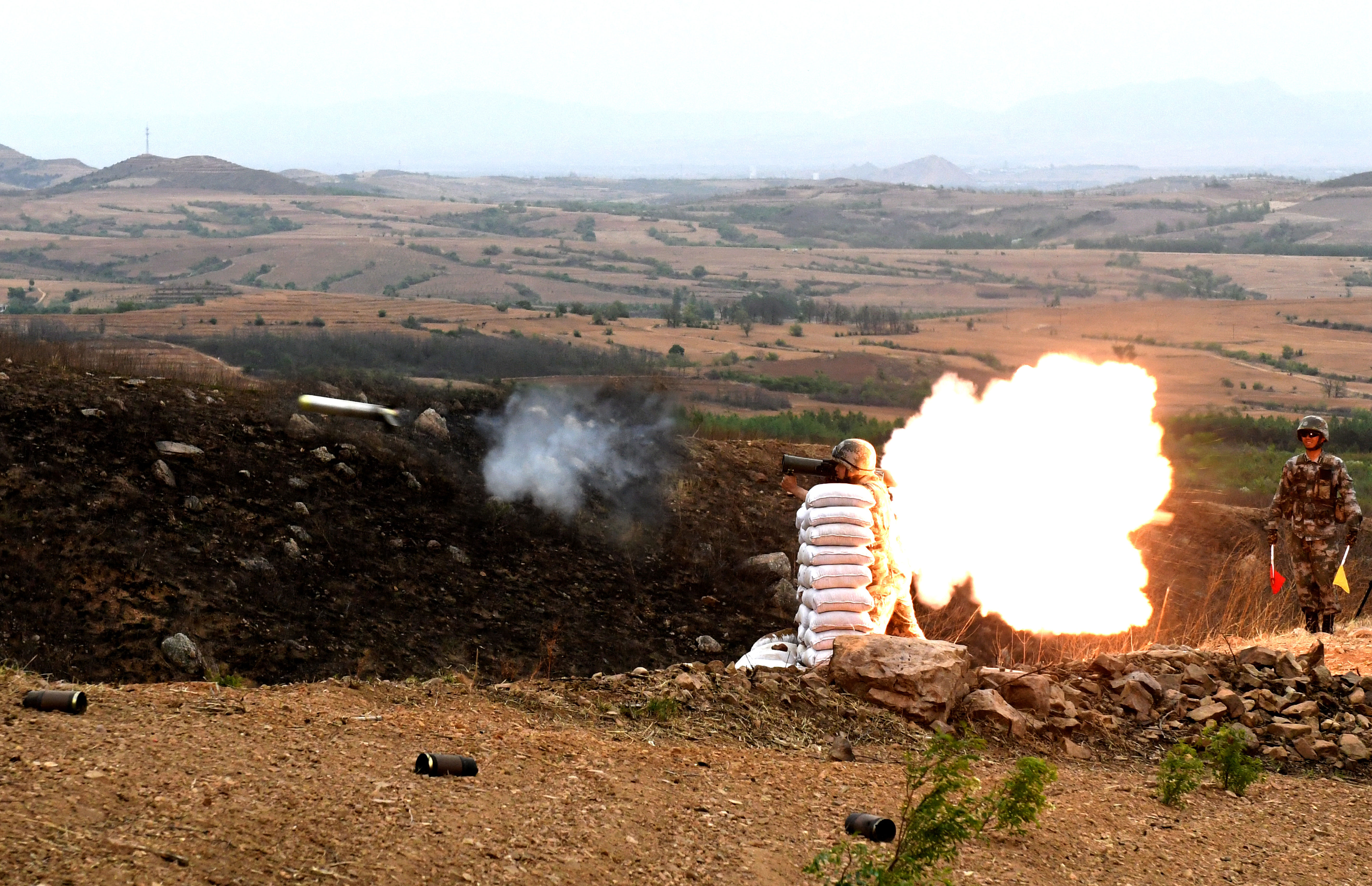 7 95步枪下挂式榴弹光泽闪亮