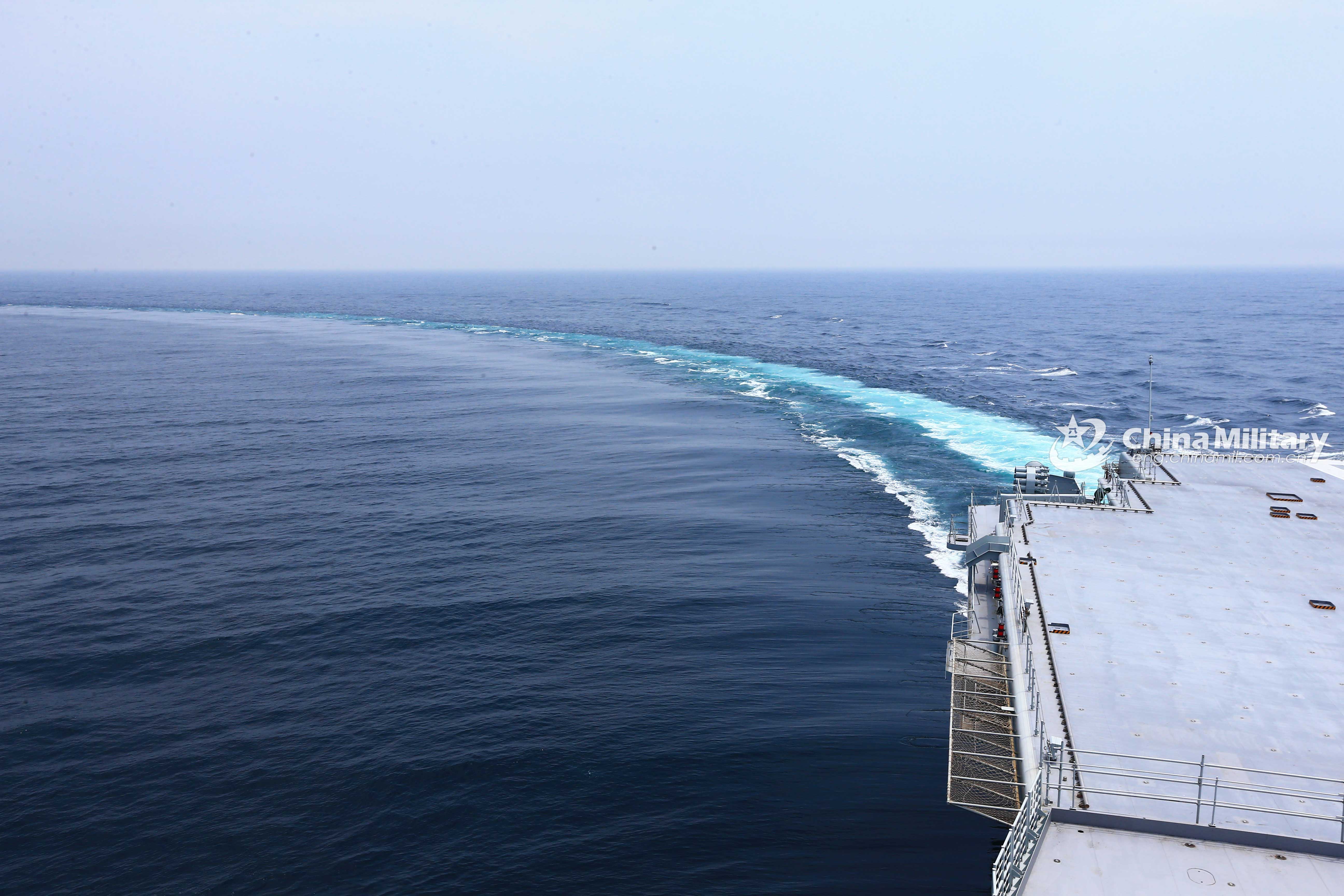 6 一张图展示国产航母这一优良性能