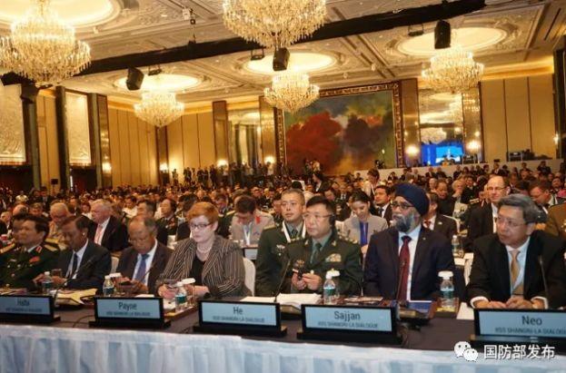 昨天，一个被称为“香格里拉对话会”的会议在新加坡落幕。
