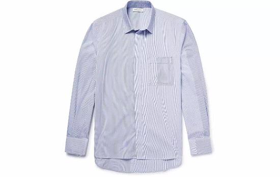 ● Public School 的左右不对称条纹设计很是特别。