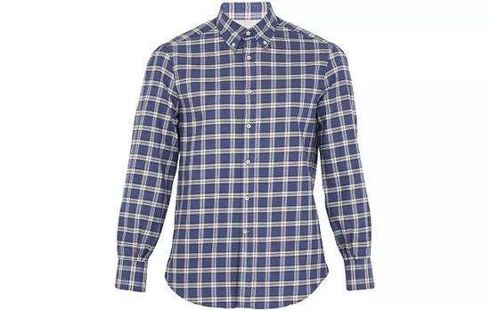 ● 以羊绒出名的 Brunello Cucinelli 出品的男士衬衫也非常亲肤好穿。