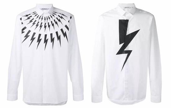 ● Neil Barrett 的闪电图案也很有辨识性。