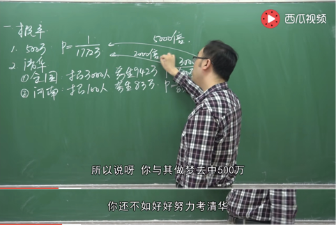 这么一对比，考上清北不是梦啊!