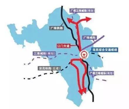 珠西樞紐江門站將匯聚江湛鐵路等6條鐵路成廣東第四大車站