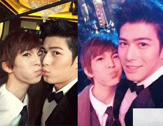 郭敬明晒隔空合照 连续四年为陈学冬庆生