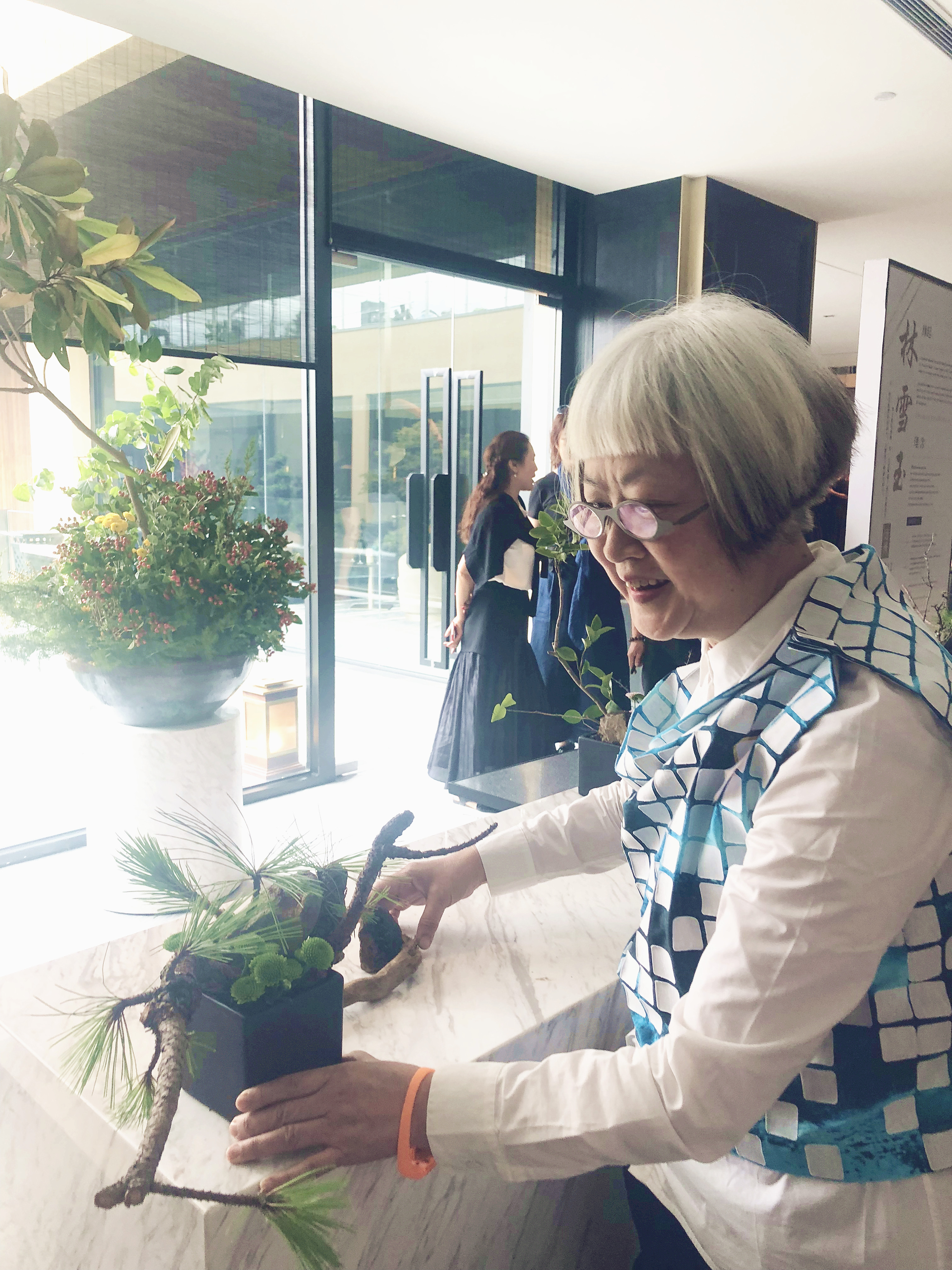 中华花道之美有间雅涵田学院院长林雪玉讲述花道的境界