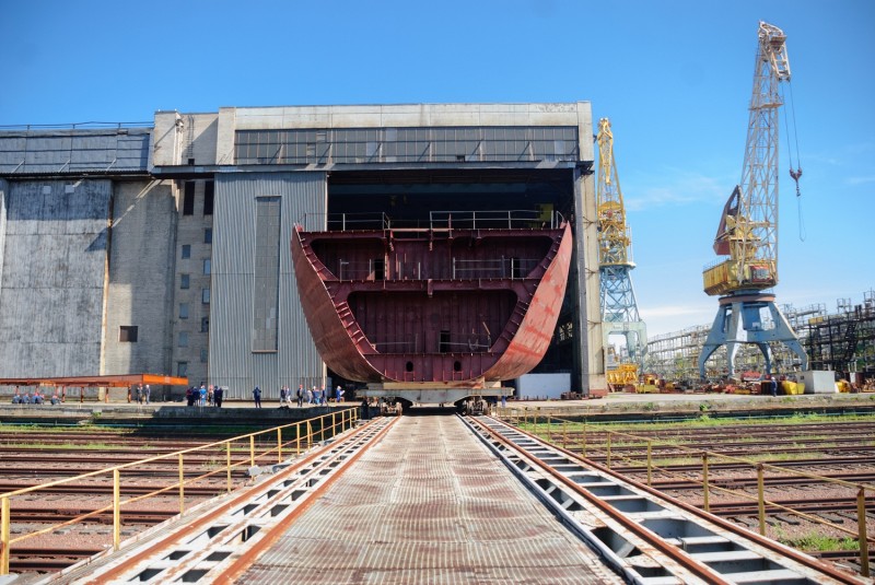 俄罗斯最大造船厂图片