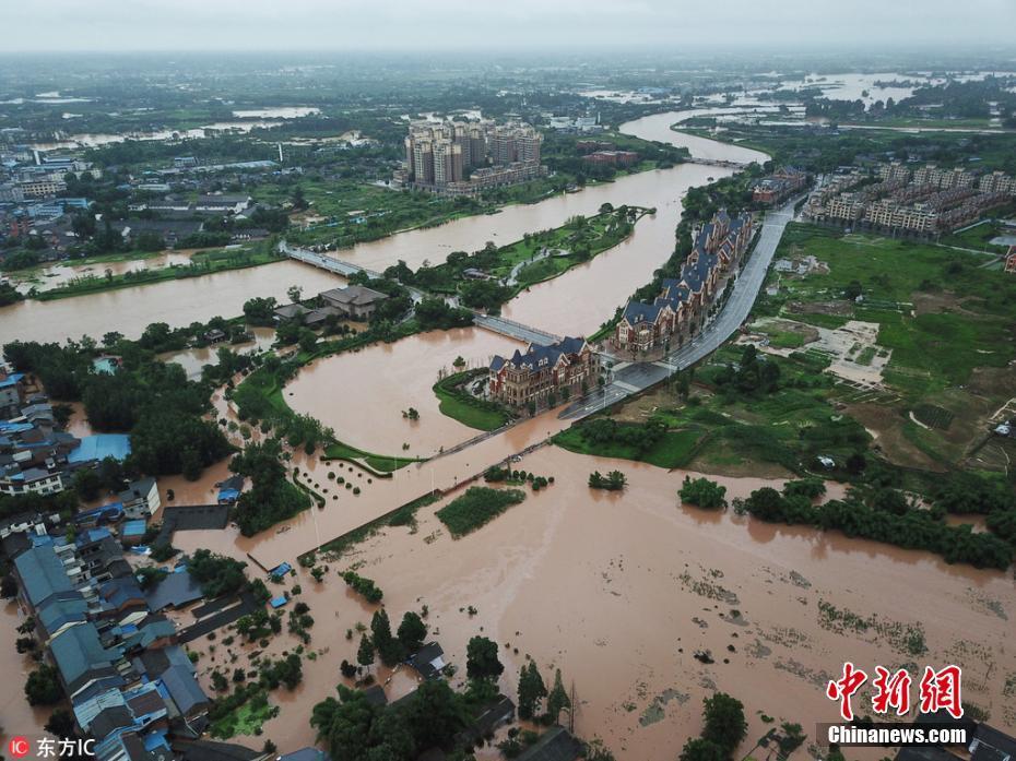 社會 圖片 海外看中國 新聞中心 2018年7月2日,2018成都特大暴雨