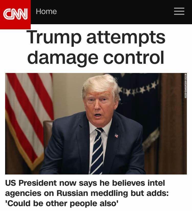 CNN：特朗普试图止损。