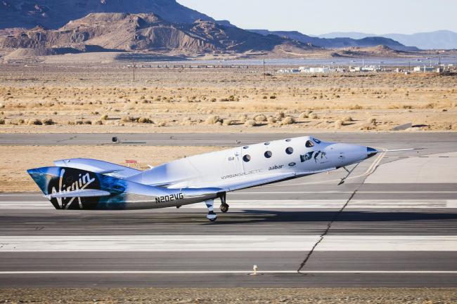据cnbc报道,维珍银河航空公司(virgin galactic)成功完成了其"团结号"
