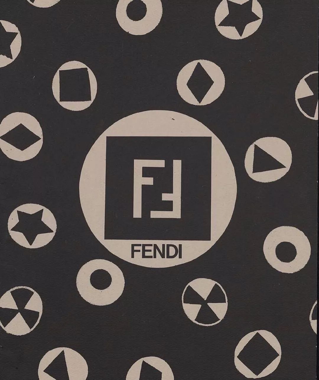 芬迪logo手机壁纸图片