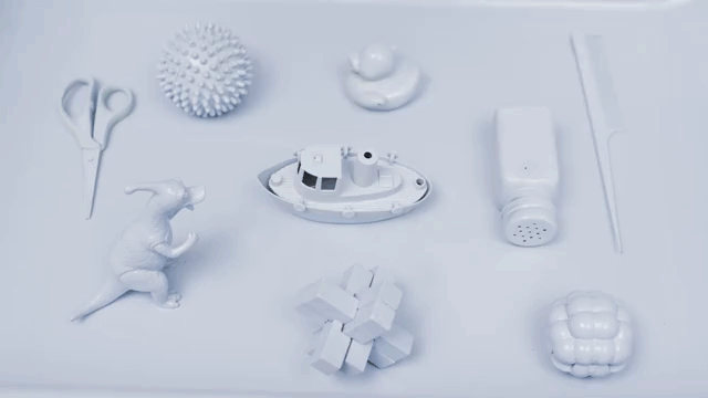 图：机械手捡拾物品（2倍速播放）