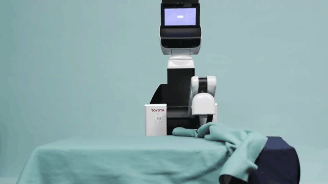 机器人模拟铺床(2倍速播放)