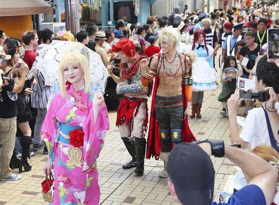 世界cosplay冠军赛在日本名古屋举行