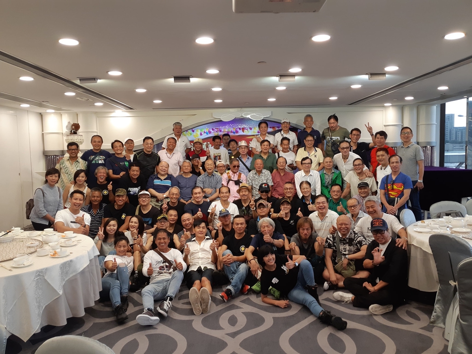 组图活久见香港动作特技演员公会茶聚狄龙姜大卫罕见同框