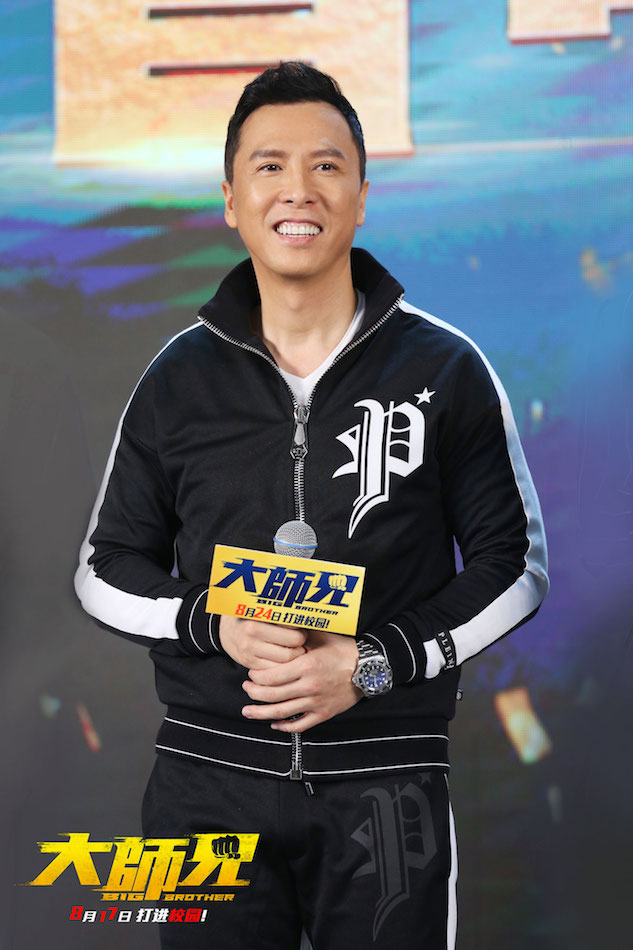 “问题学生”现场pk“大师兄” 大秀“舞功”获甄子丹点赞