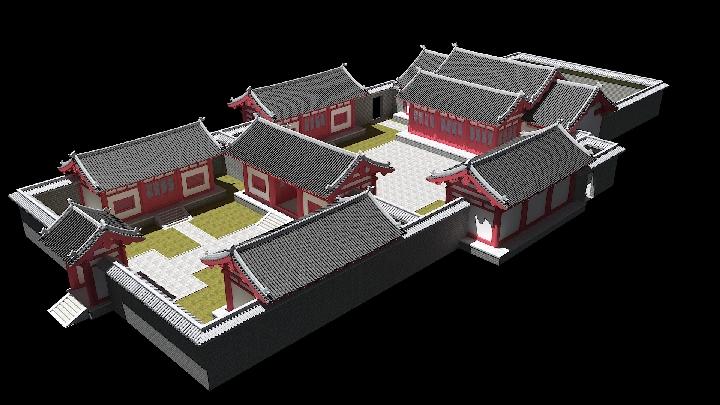 “西四头条到八条虚拟游览系统“产品截图。（图片由受访者提供）