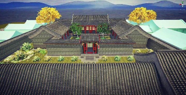 “西四头条到八条虚拟游览系统“产品截图。（图片由受访者提供）