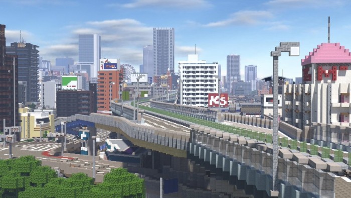 我的世界 日本大神耗时3年打造巨大虚拟都市