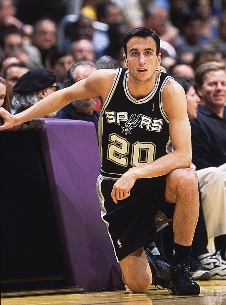 2002:吉诺比利的新秀赛季   3/24 24张图回顾马努生涯瞬间:追风少年变