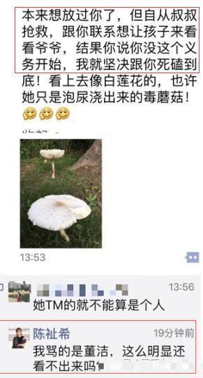 潘粤明前经纪人朋友怒撕董洁 看上去是白莲花 实际是泡尿毒蘑菇