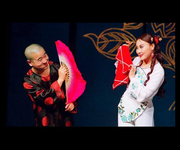 第二对：谢广坤和小蒙娘