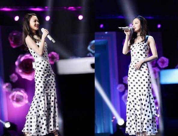 同戴圆框墨镜,张韶涵变复古摩登女郎,周迅却像算命先生!