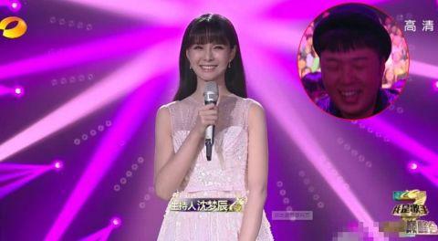 其实沈梦辰换了发型，把刘海去掉，比之前还要好看和有气质呢。