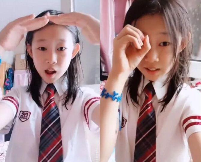 并且，她非常的搞笑，完美遗传了她爸爸小沈阳的天赋!