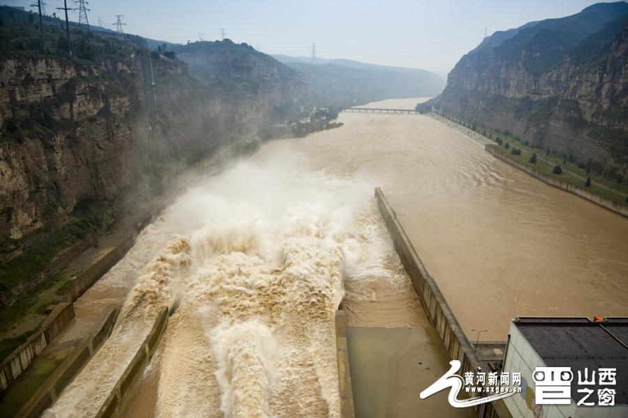 黄河龙口水库图片