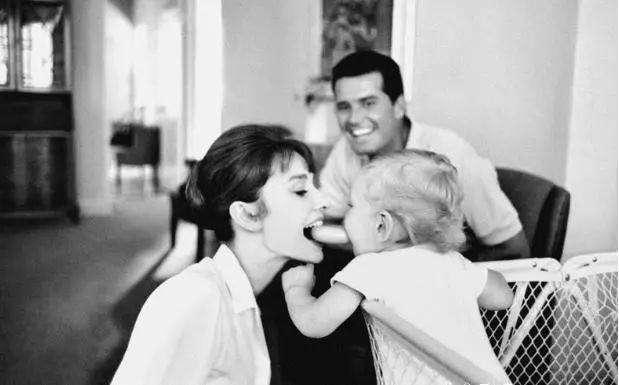 奥黛丽赫本和儿子