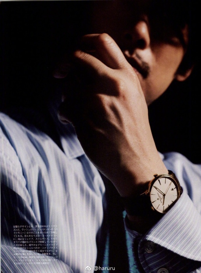 组图:藤冈靛拍摄杂志内页 绅士风范帅气十足