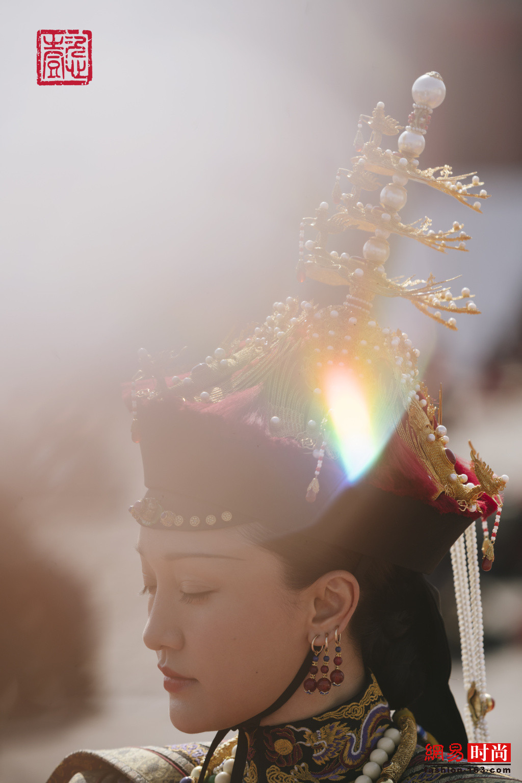 如懿传周迅封后身着凤冠朝服美哭了