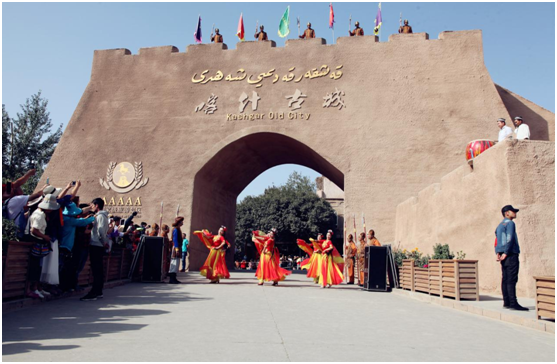 喀什古城开城图片