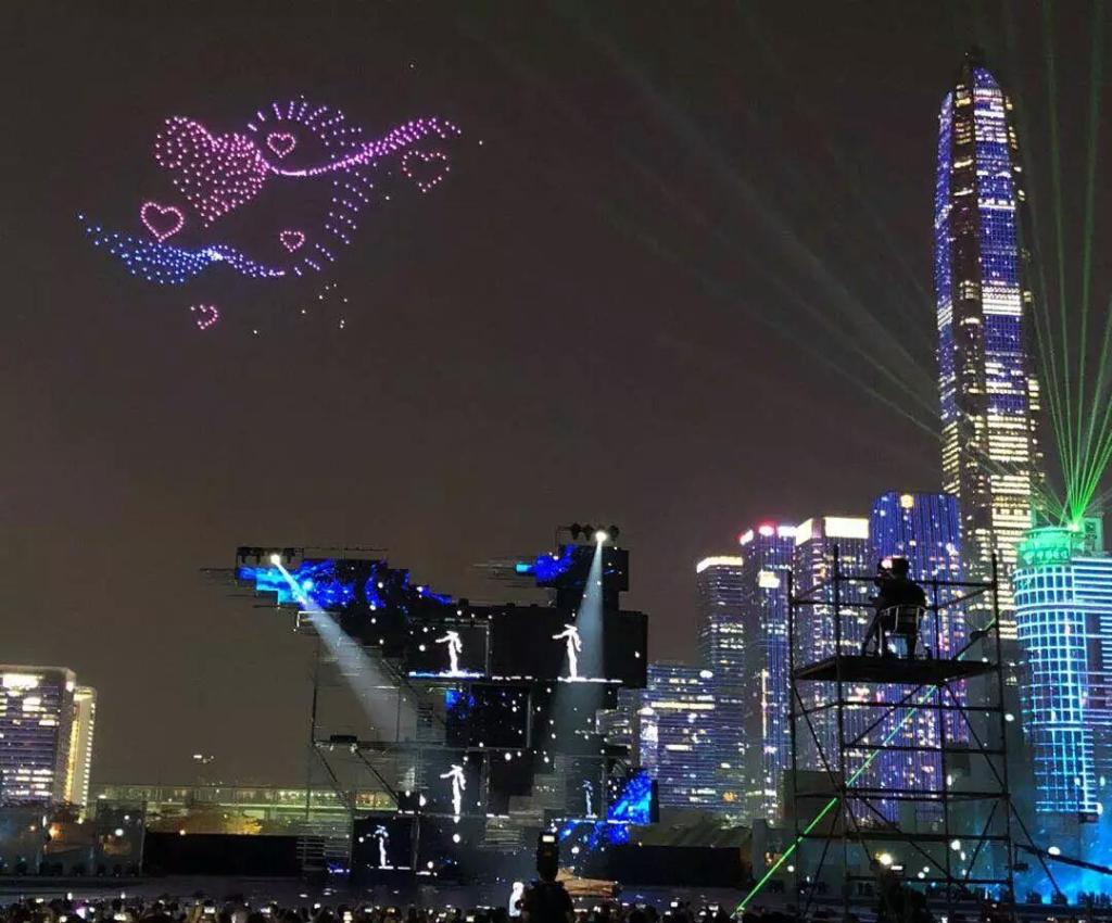 本次灯光表演突出改革开放的主题、内涵和深远意义，分四个篇章，主要展示为：