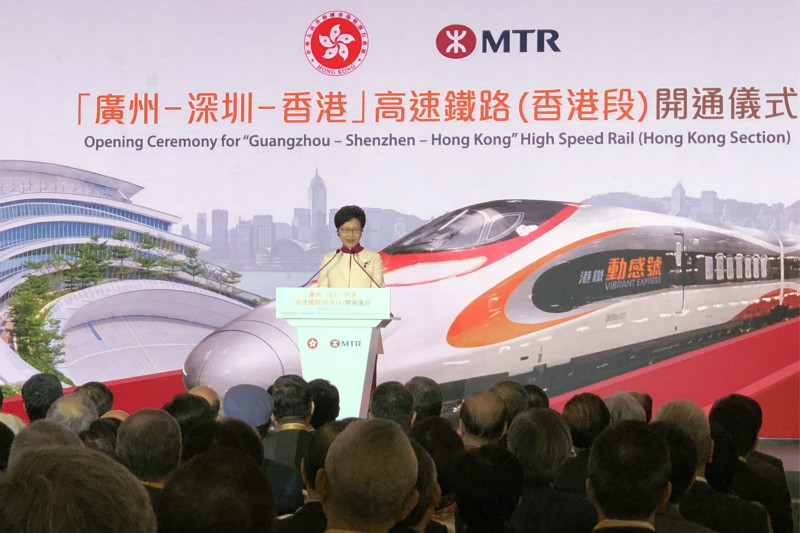 香港今日迈入高铁时代港媒点赞开通香港段全国任纵横