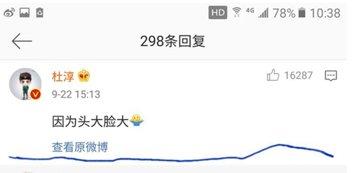 而且杜淳更是一语点醒梦中人,说是因为头大和脸大。这也让郑恺无力吐槽呀。