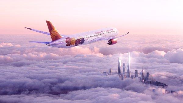吉祥航空公布旗下波音787梦想飞机主题形象 吉祥航空公布旗下波音787梦想飞机主题形象