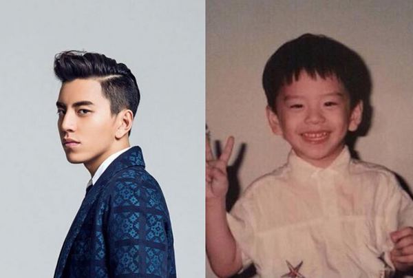 王大陆童年的时候，嘴巴就很瞩目了啊，笑起来真是讨喜。