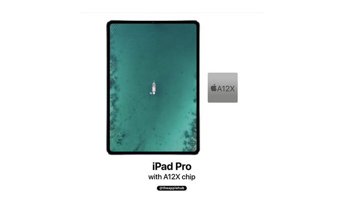 新ipad pro将搭载a12x芯片 比新iphone更快