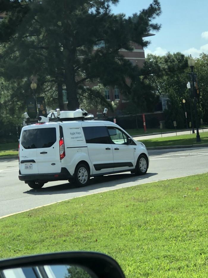 全新一代苹果地图数据采集车现身洛杉矶