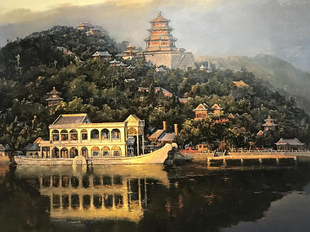 辽宁籍画家罗虹油画展"落户"张氏帅府